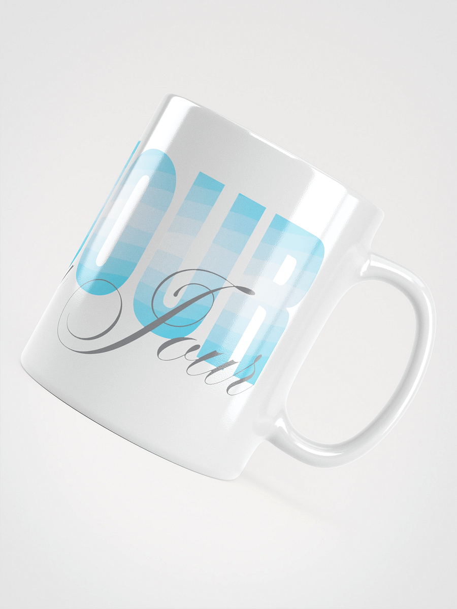 Mug Blanc Bonjour Nouveau Jour - Cadeau Mug Message Positif product image (4)