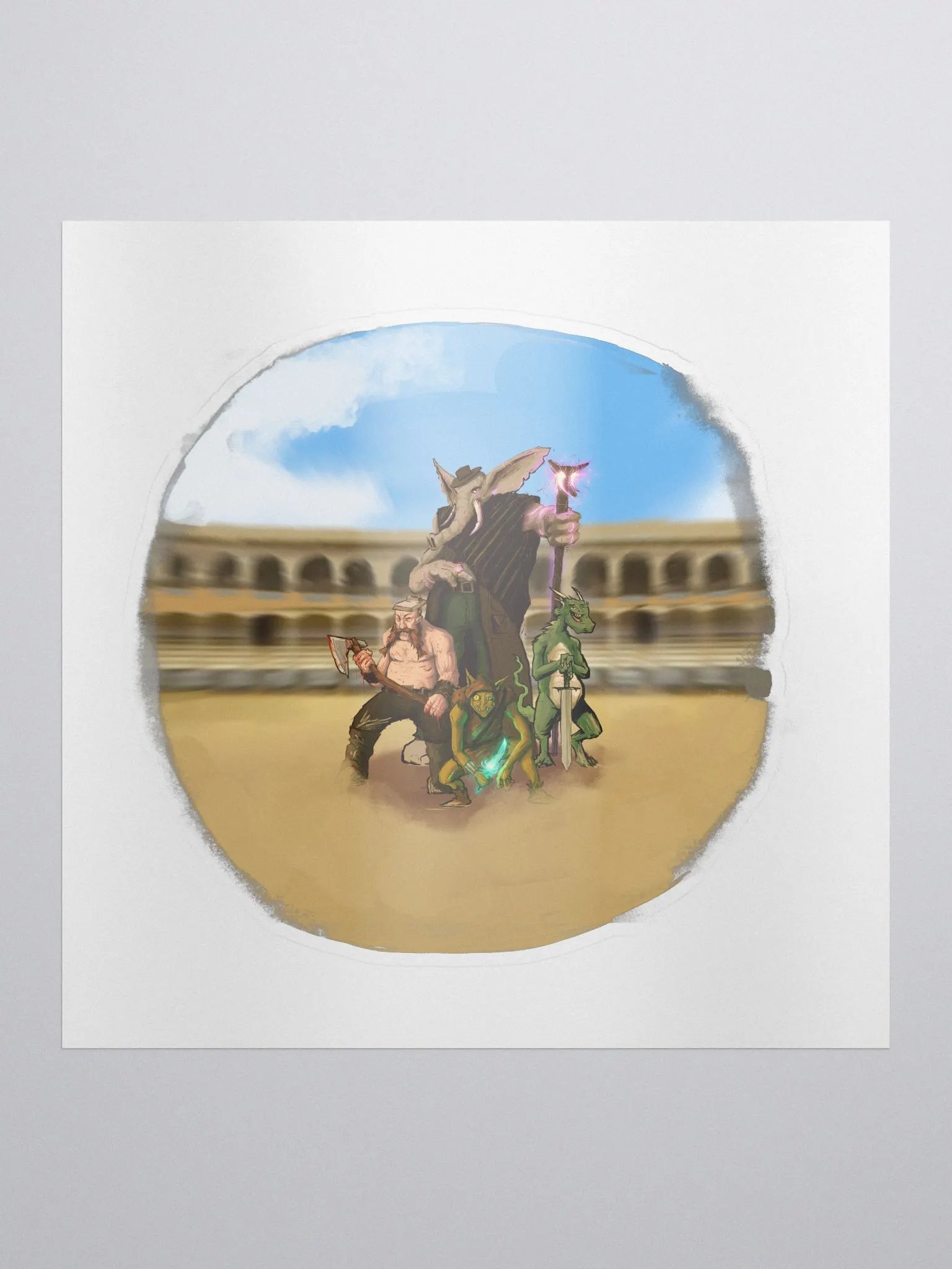 The Arena Sticker product image (1)