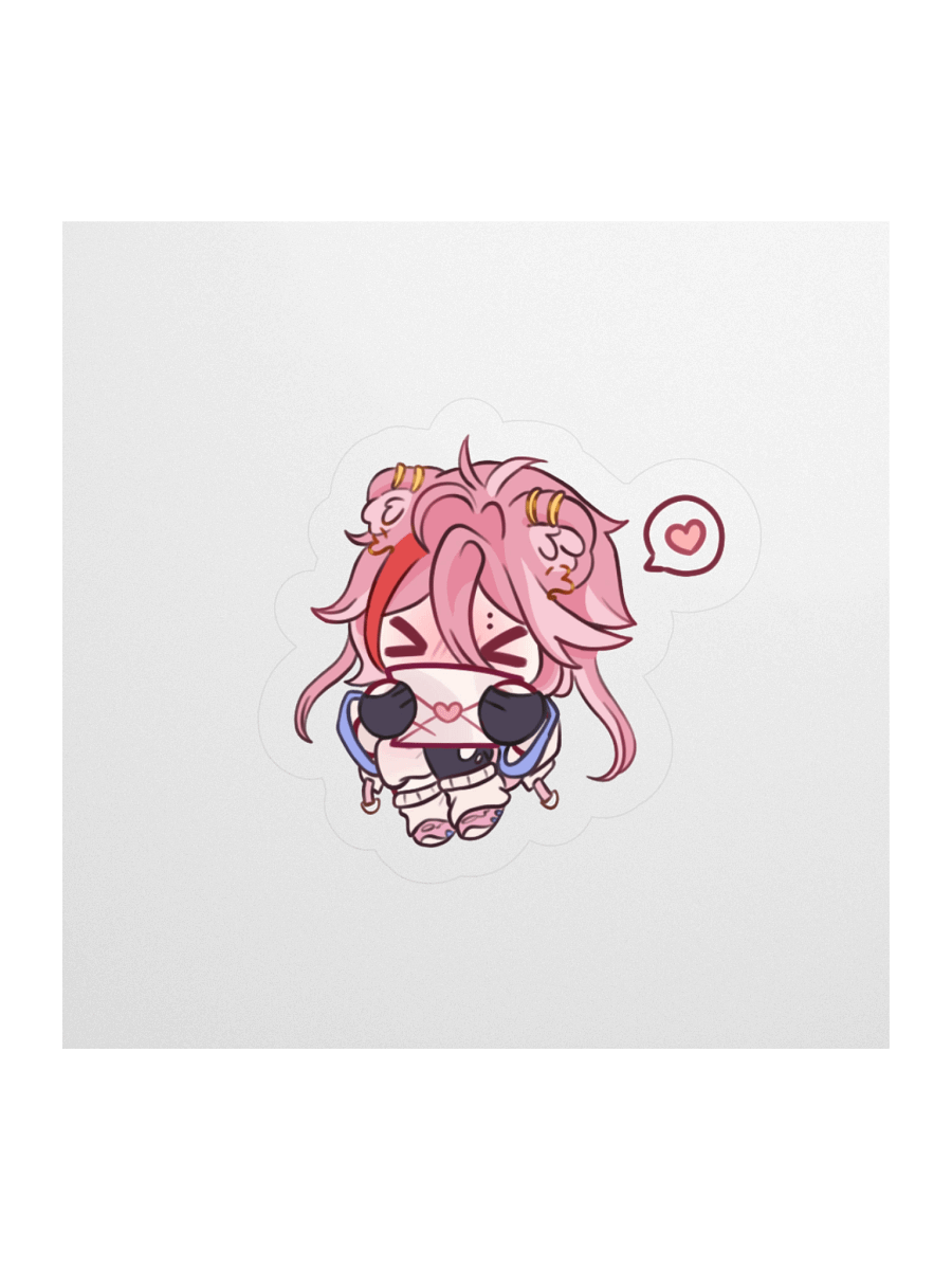 Love Letter Chibi Sticker product image (1)