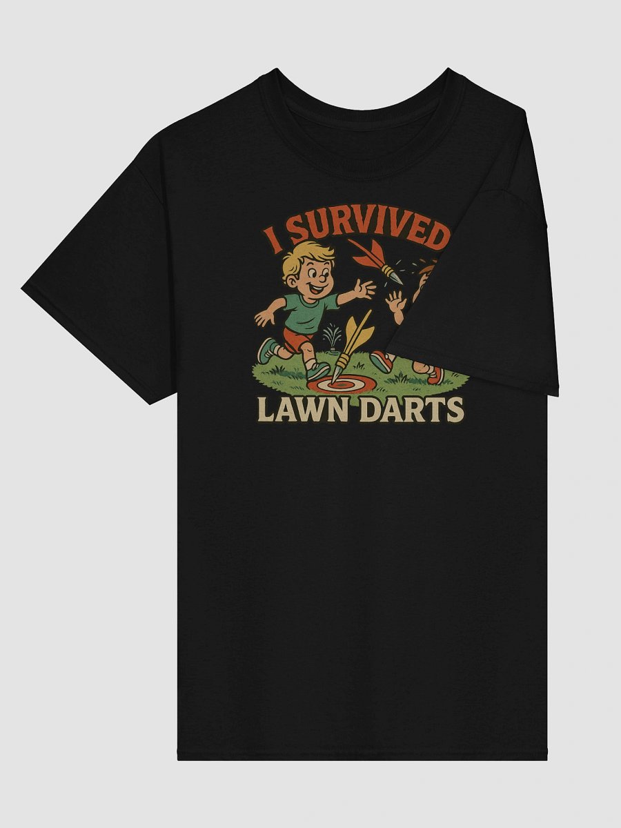 Lawn Dart Legend – Retro Survival Tee product image (22)