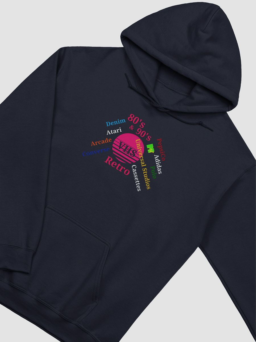 Retro VHS Circle Unisex Hoodie product image (3)