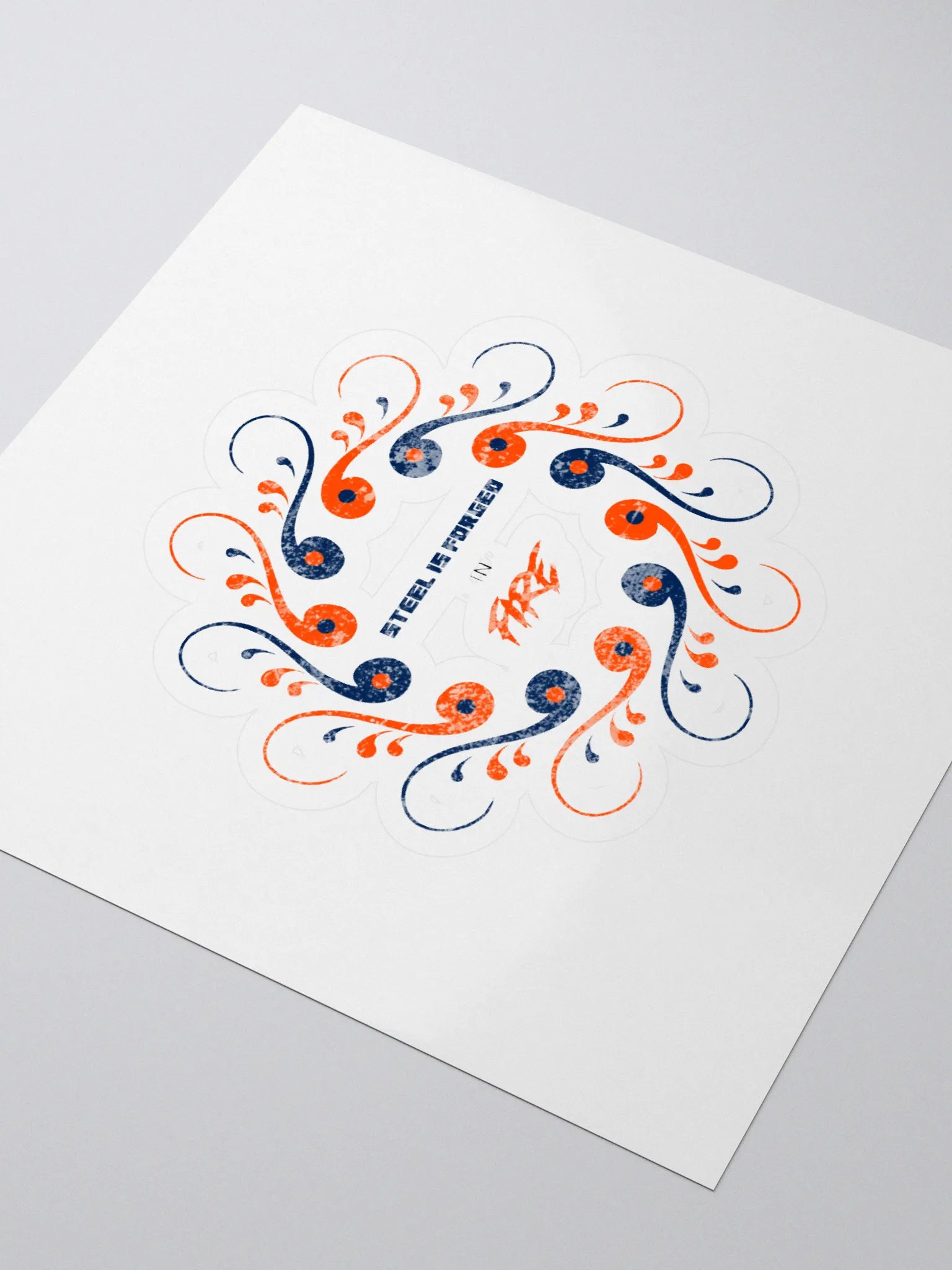 Forged In Fire Mystic Mosaic Kiss Cut Stickers product image (3)