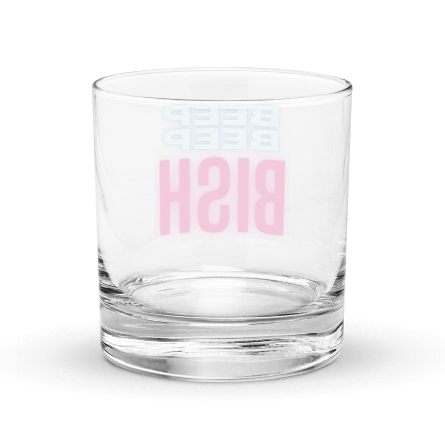 Beep Beep Bish Drinking Glass product image (4)