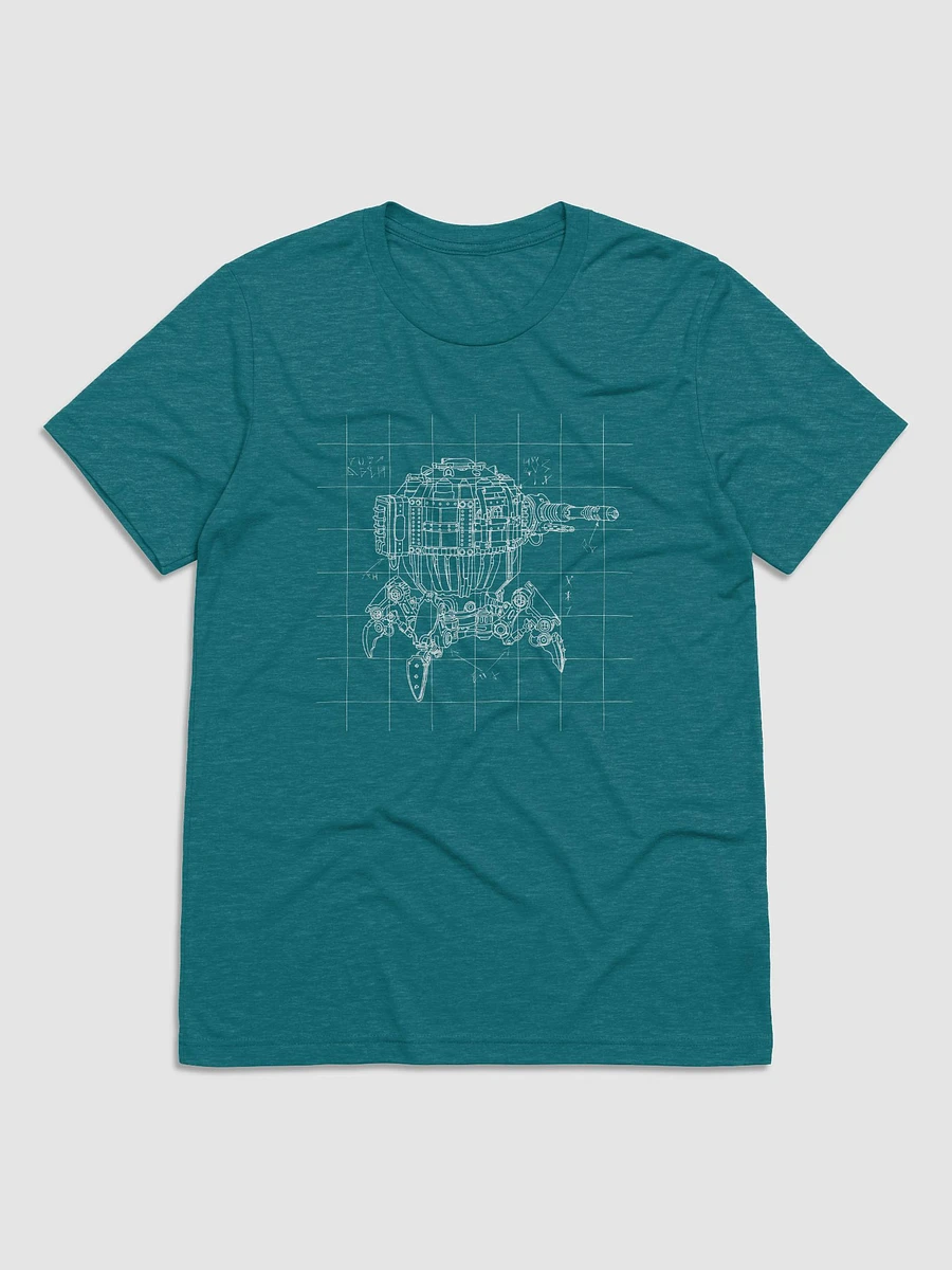 Doom Crawler Blueprint - Triblend Short Sleeve T-Shirt product image (19)