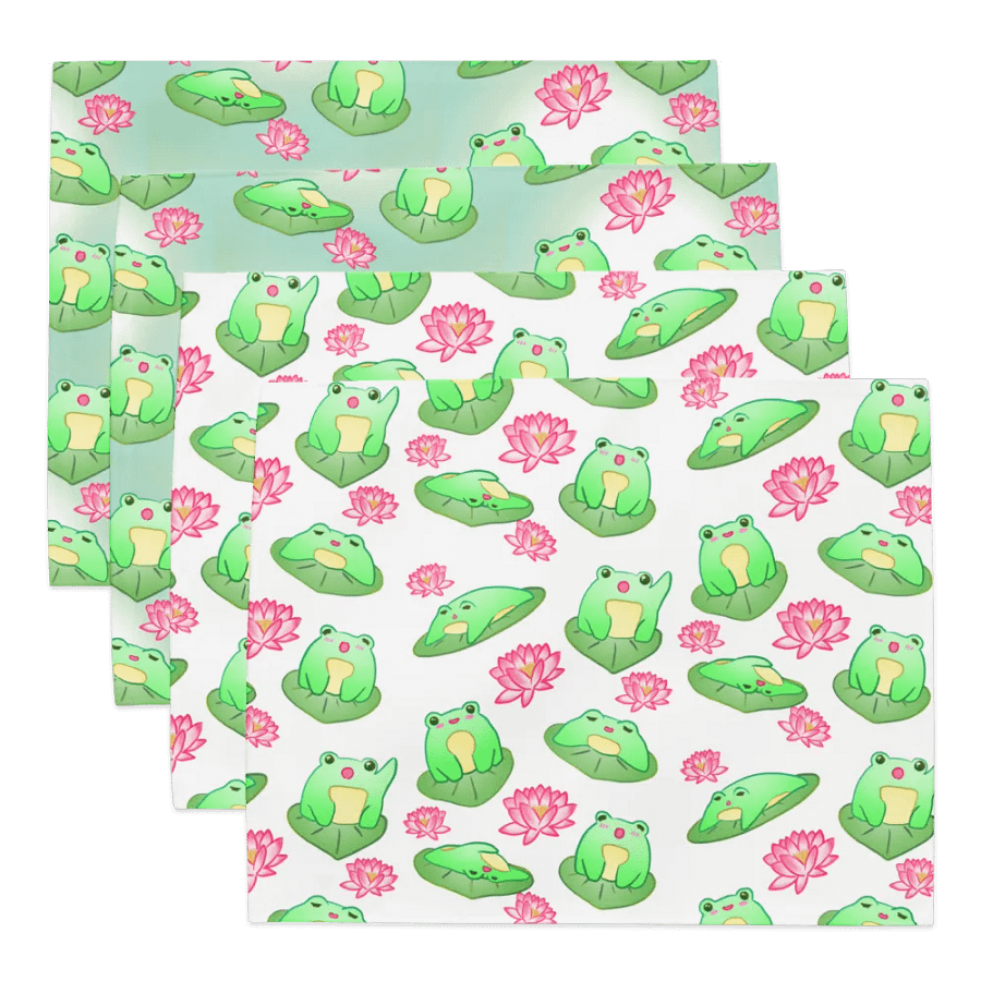 Kawaii Froggie Placemat Pack product image (1)