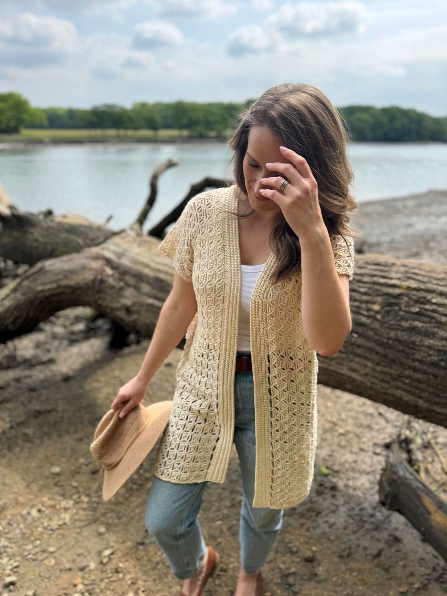 Lace Crochet Cardigan Pattern, Sizes Xs-5X with Video Tutorial product image (4)