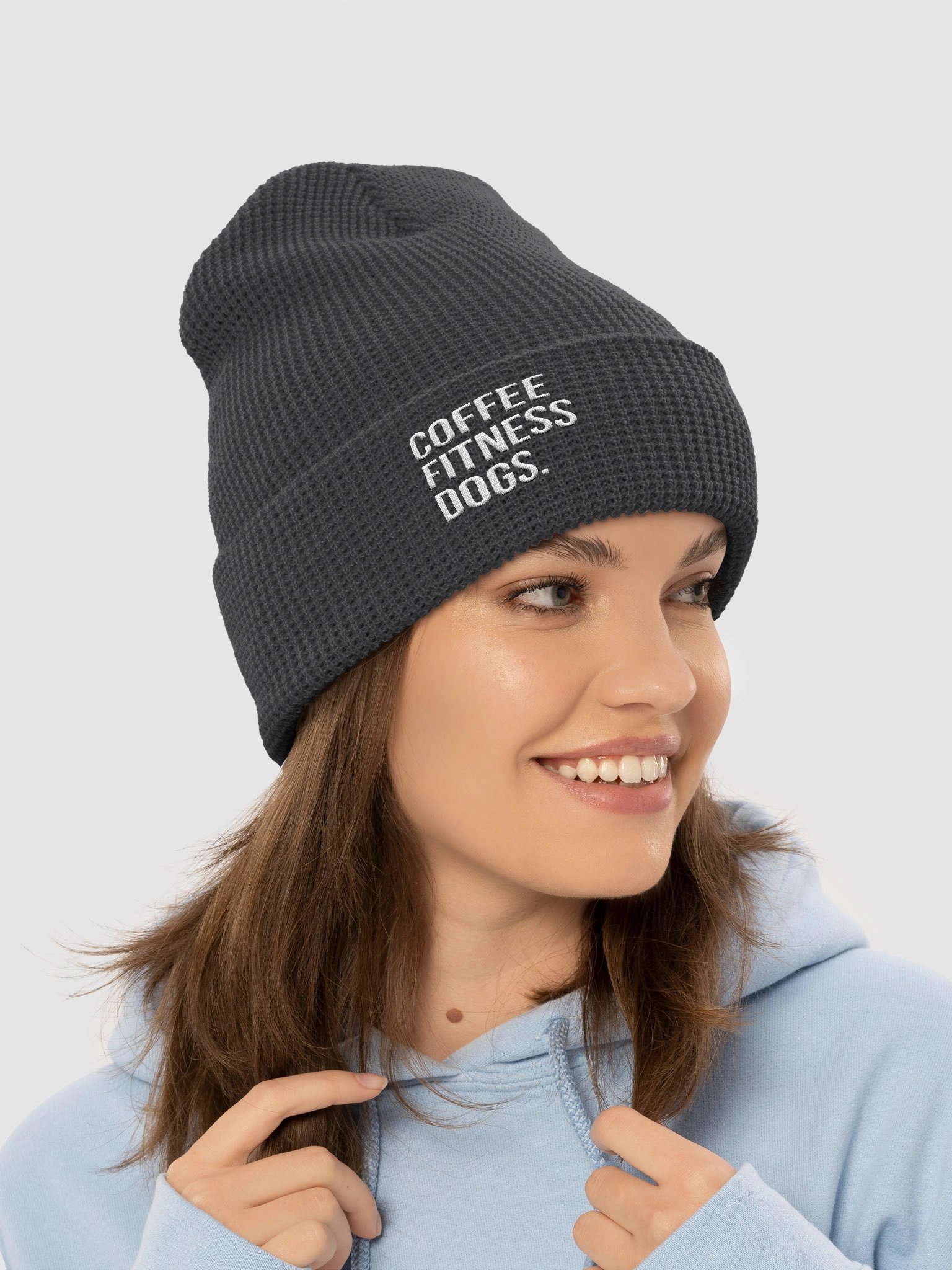 Bold & Warm Coffee Fitness Beanie product image (1)