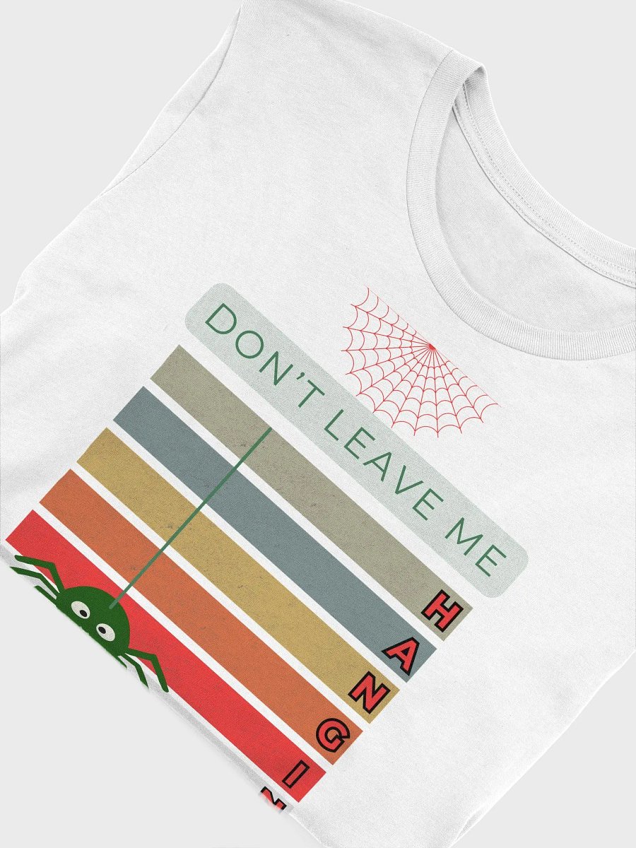 Eccentric Spider Web T-Shirt - Don't Leave Me Hanging product image (3)