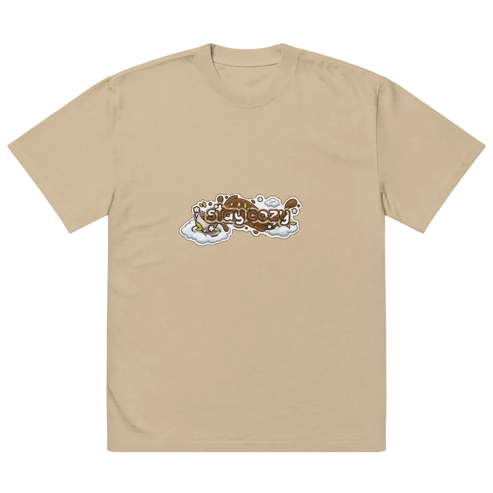 Stay Cozy Oversized tshirt product image (2)