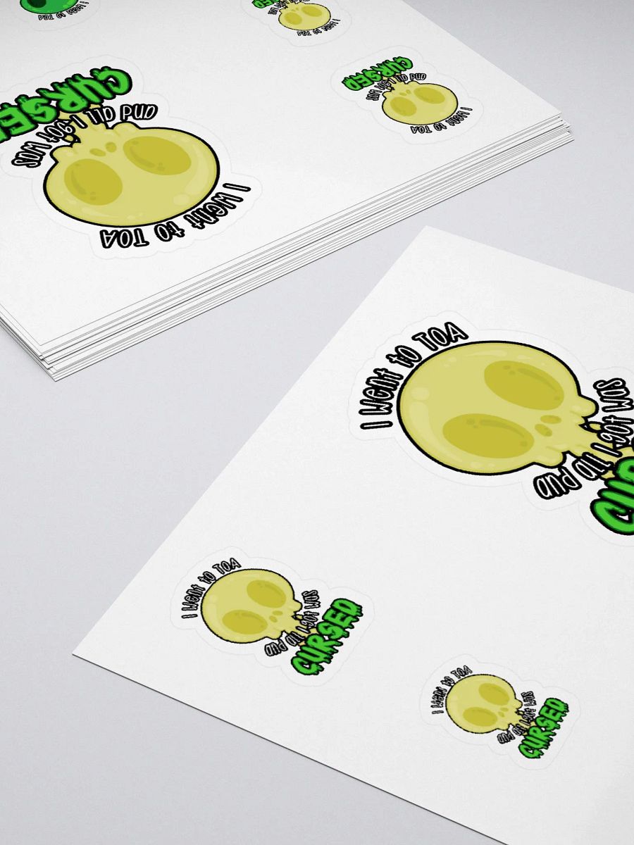 All I Got Was Cursed - Rogue - Sticker Sheet product image (4)