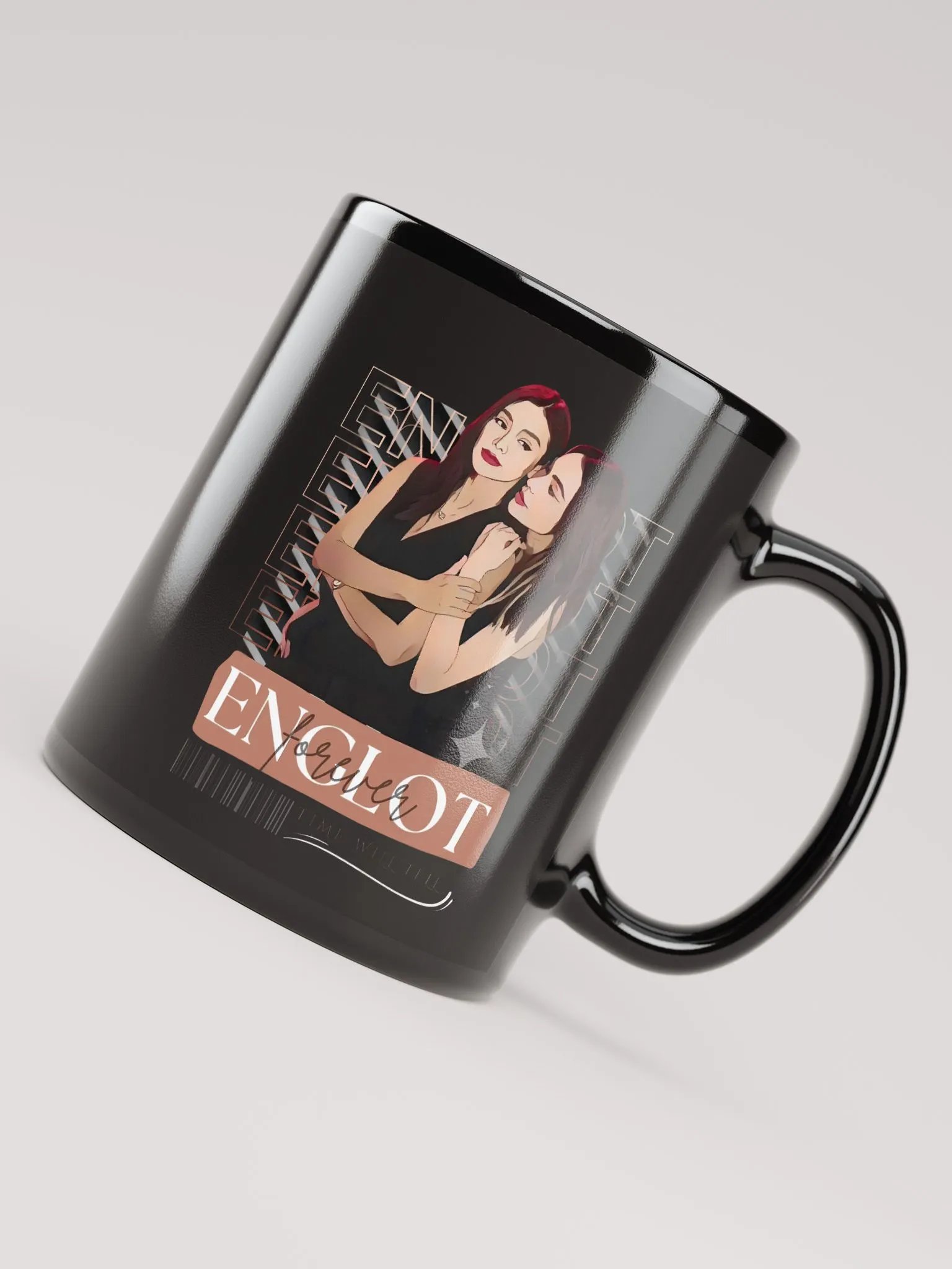 ENGLOT Black Glossy Mug product image (4)