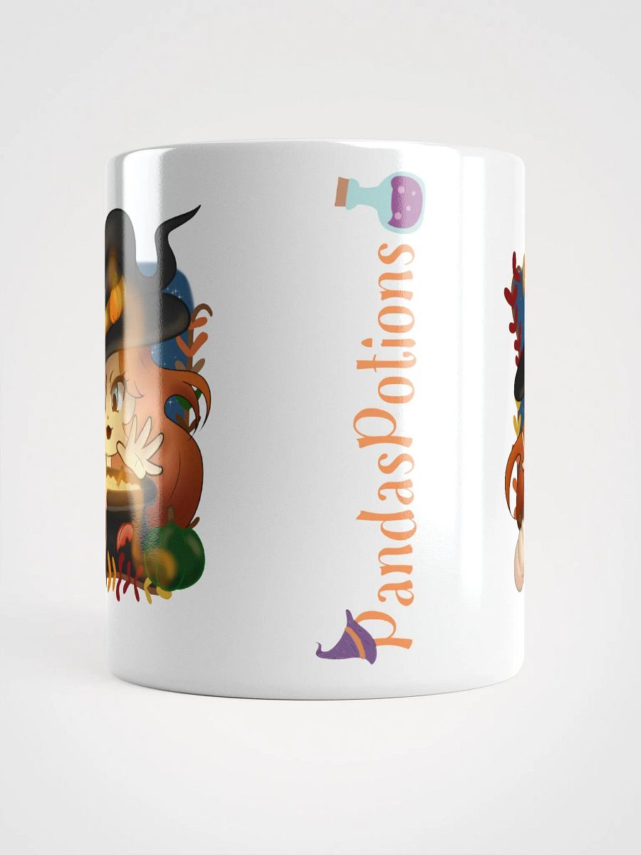 Pumpkin Witch Panda Mug product image (5)