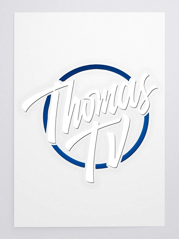 ThomasTV Logo Sticker product image (1)