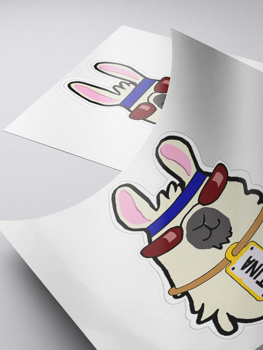 Tina the Llama Sticker product image (4)