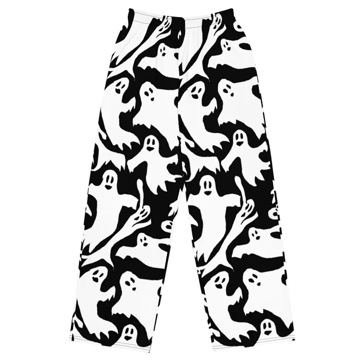 Ghosts Pattern Wideleg Pants product image (2)