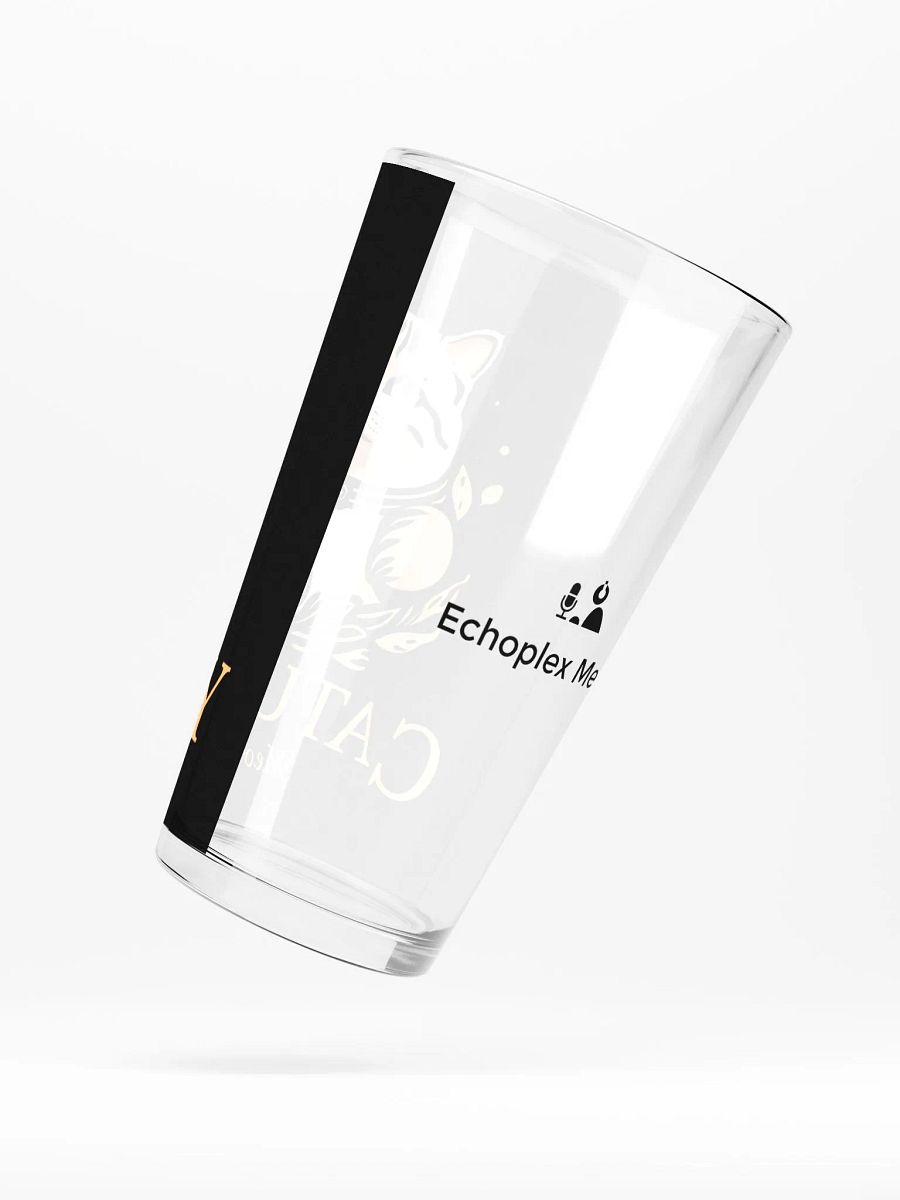 Caturday Pint Glass - Big Orange Kitty - Stable Diffusion product image (2)