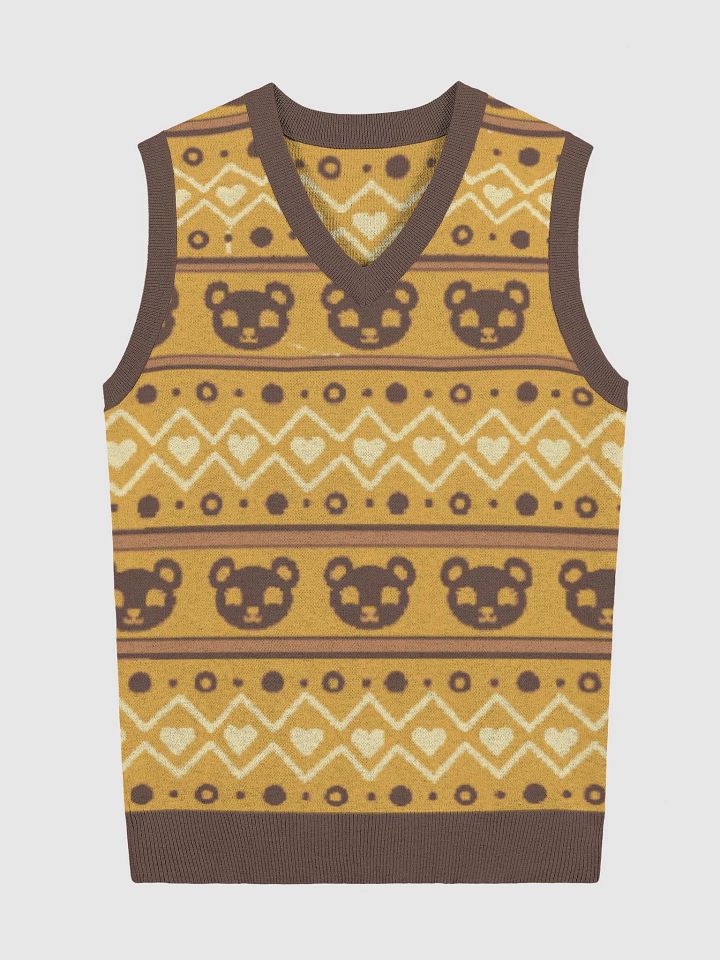 TeddyChan Christmas Vest - Yellow product image (1)