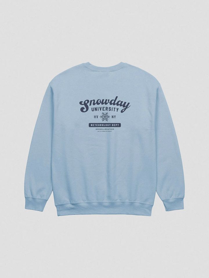 Snowday University crewneck - light blue product image (2)
