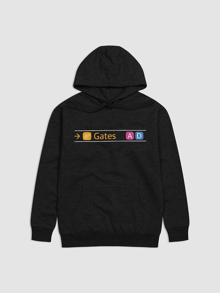 GATES SIGN | Hoodie For Boarding Pass Hoarders product image (1)