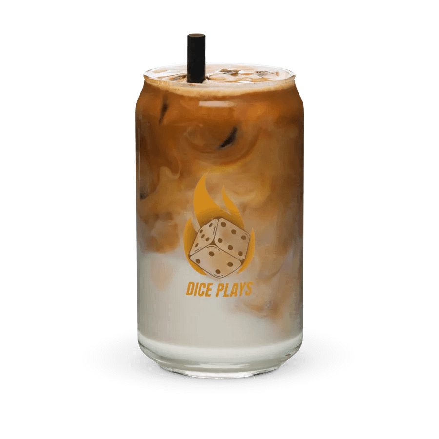 Diceplays Can Shaped Glass & Straw product image (36)