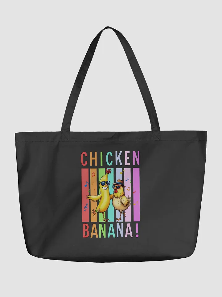 Chicken Banana Dancing Tote Bag product image (2)
