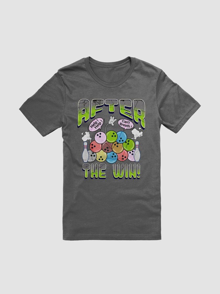 After The Win Bowling Balls Cartoon T-Shirt product image (1)