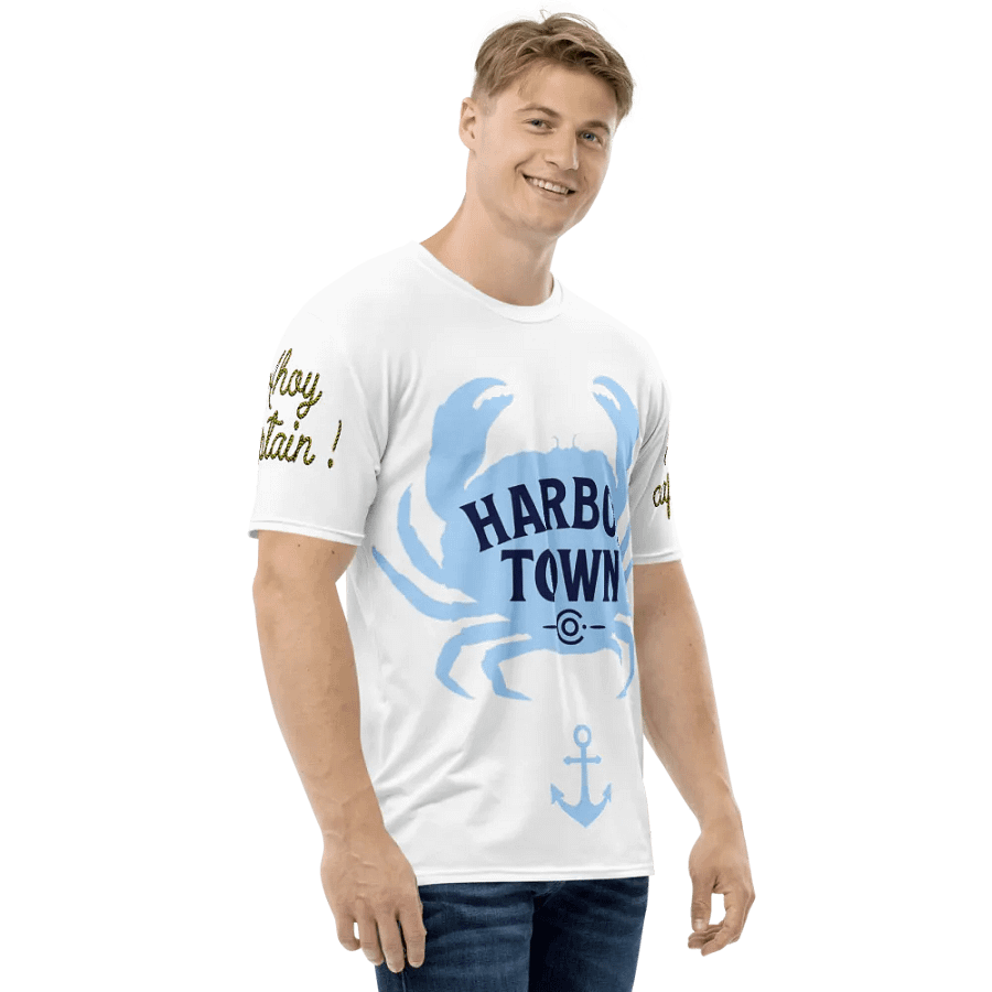 Harbor Town - Ahoy Captain - All Over Print T-Shirt product image (4)