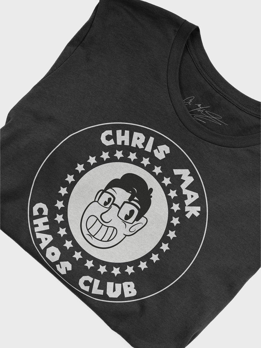 CHAOS CLUB Dark Shirt (unisex) product image (4)