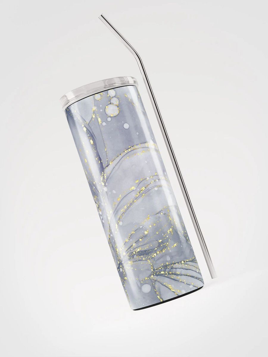 Ethereal Gold Swirl Stainless Steel Tumbler product image (5)