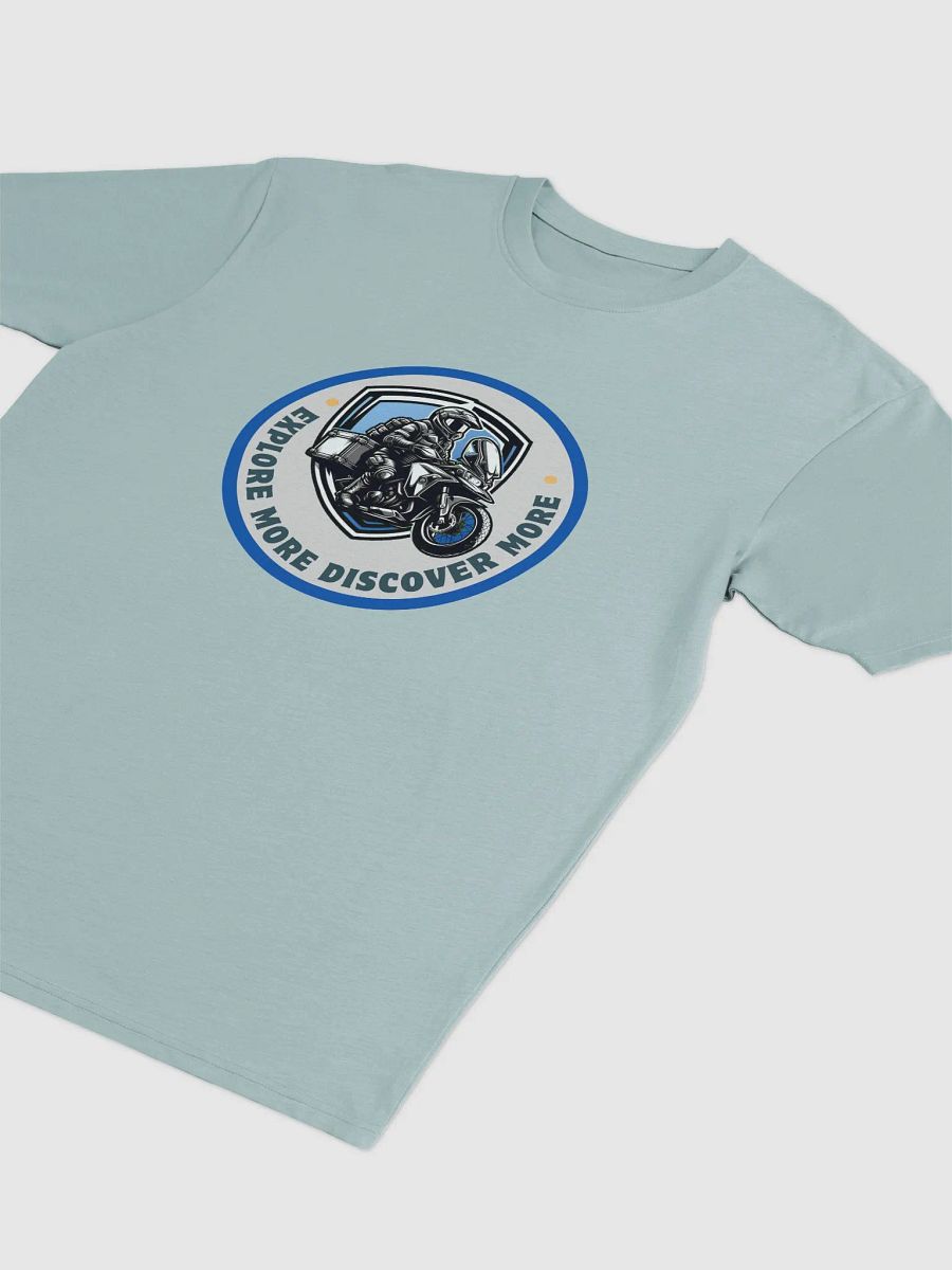 Adventurous Rider Emblem Tee | Explore more discover more product image (14)