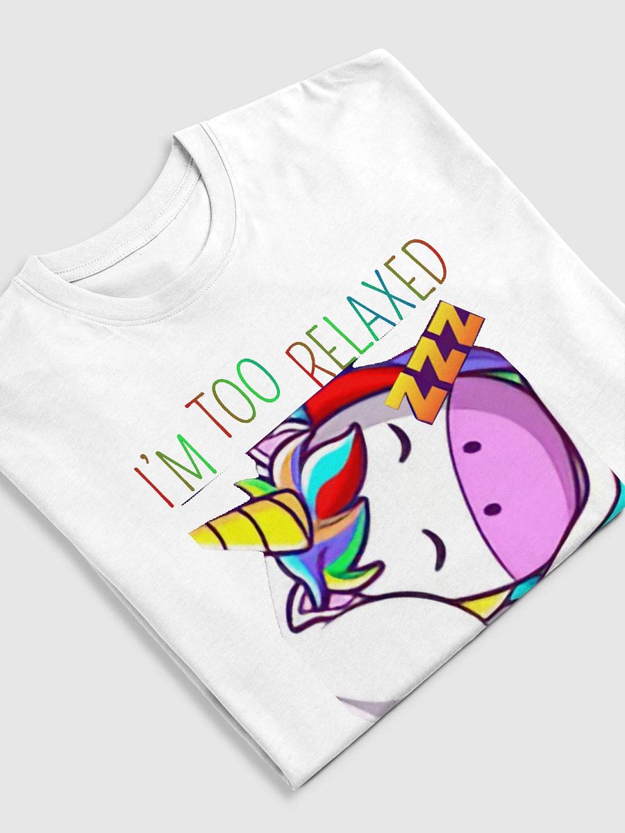 I'm Too Relaxed To Care Tee - Regular Fit product image (4)
