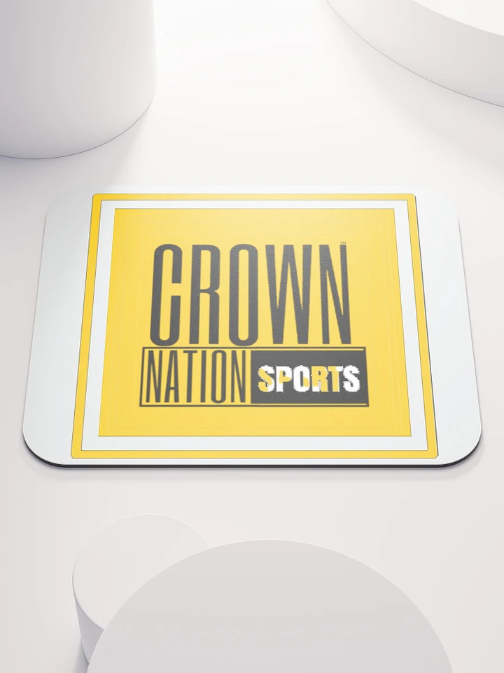 Crown Nation Sports logo | Mouse pad product image (1)