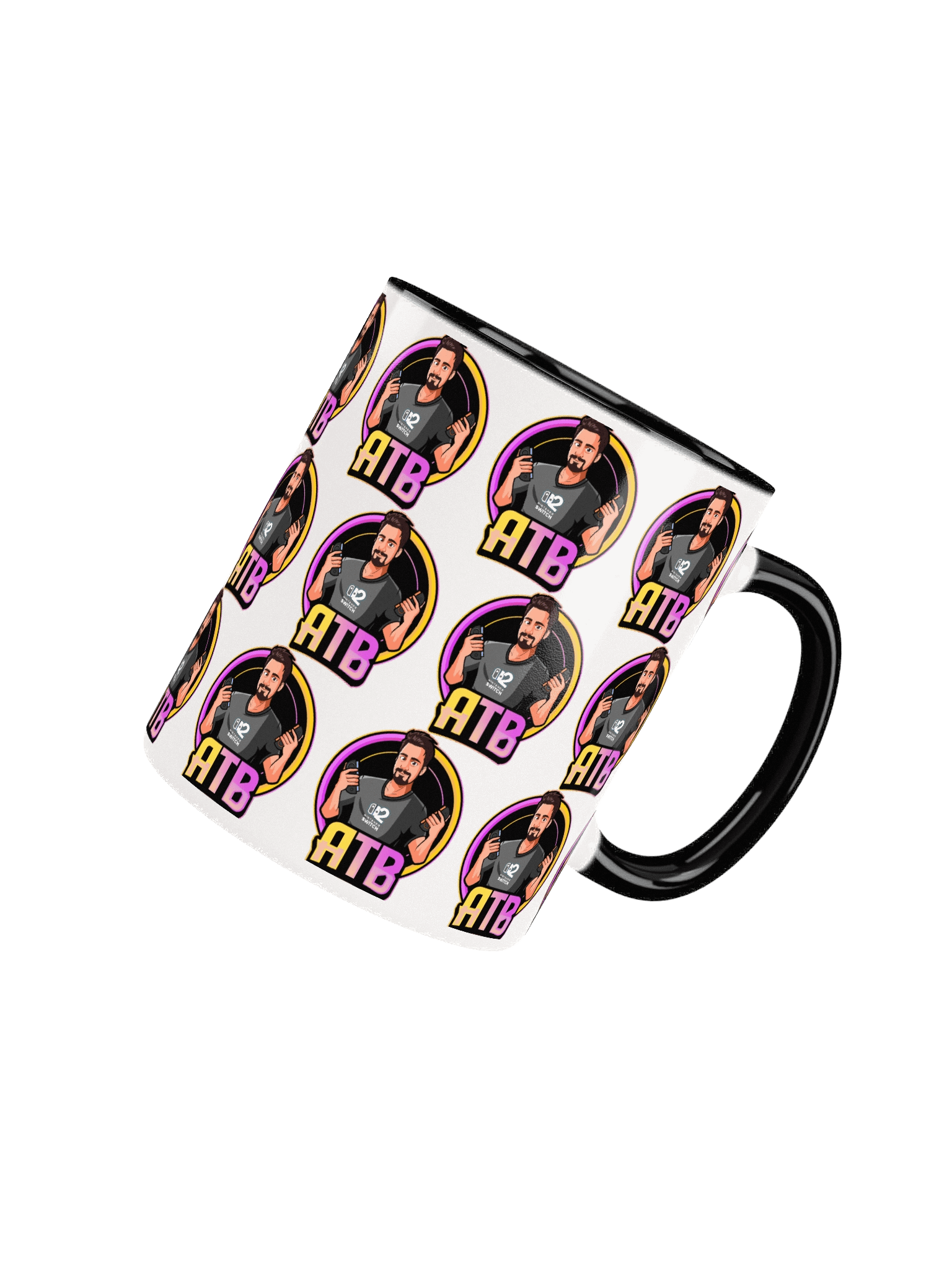 Vibrant Bearded Character Ceramic Mug product image (40)