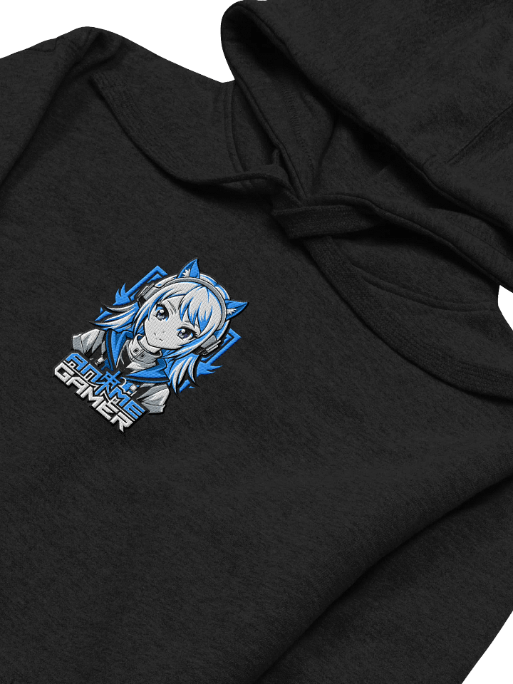 Anime Gamer Center Embroidered Hoodie product image (2)