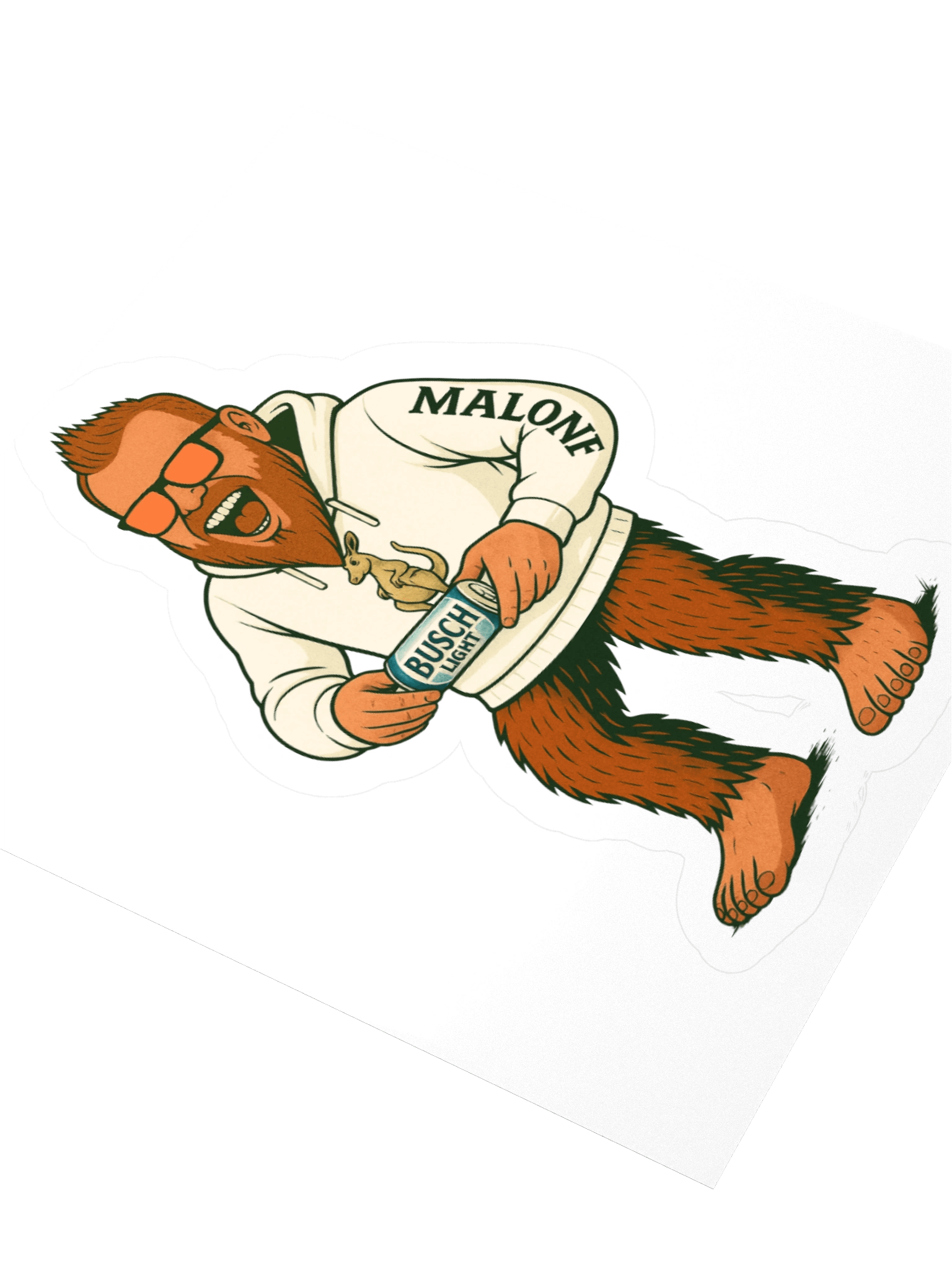 Ginger Squatch Shotgun Sticker product image (7)