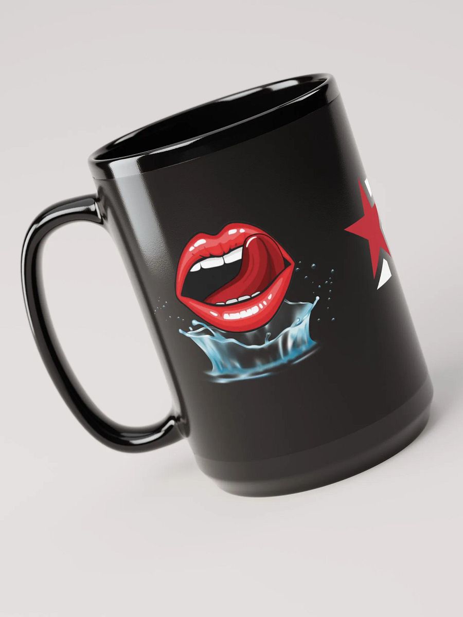 Wet Lips Black Mug 15oz product image (3)