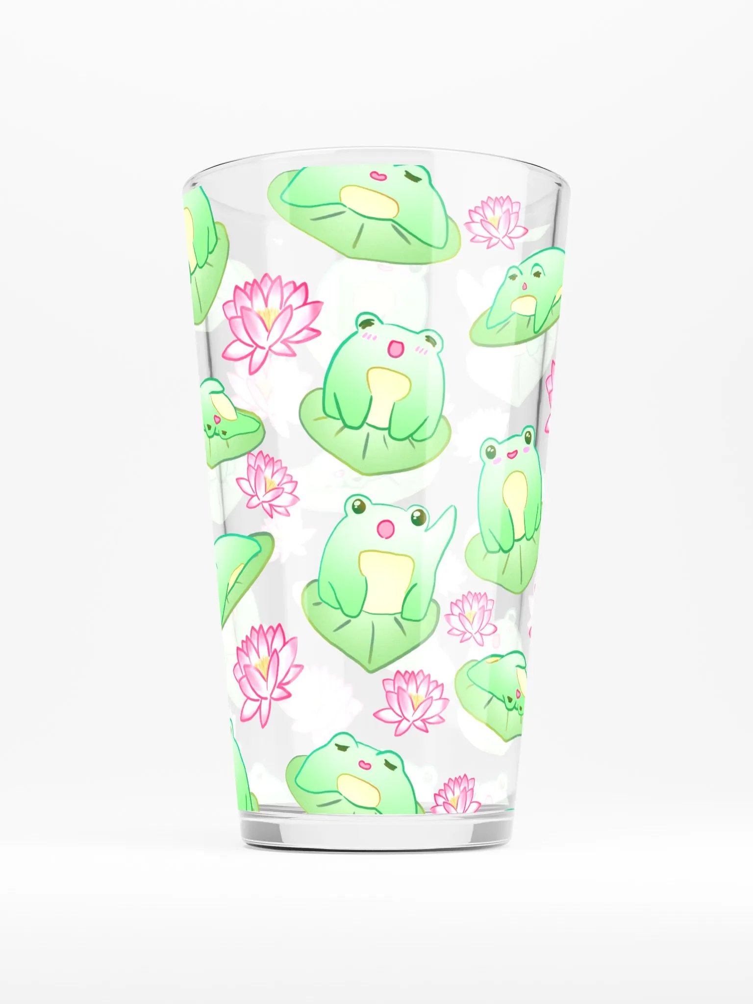 Kawaii Froggie Pint Glass product image (2)