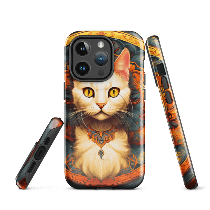 Mandala Cat MagSafe® Tough Case product image (3)