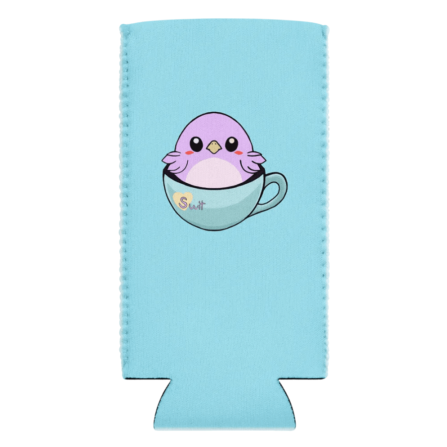 Swit Finch Logo | Coozie Can Cooler (Slim) product image (2)