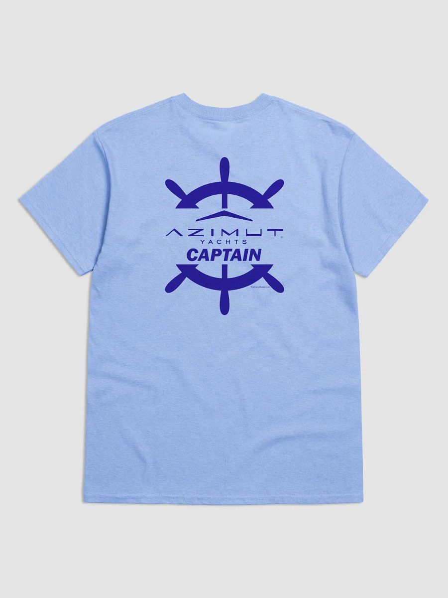 Azimut Yachts - T-Shirt - Light Shirt w/Blue Logo product image (4)