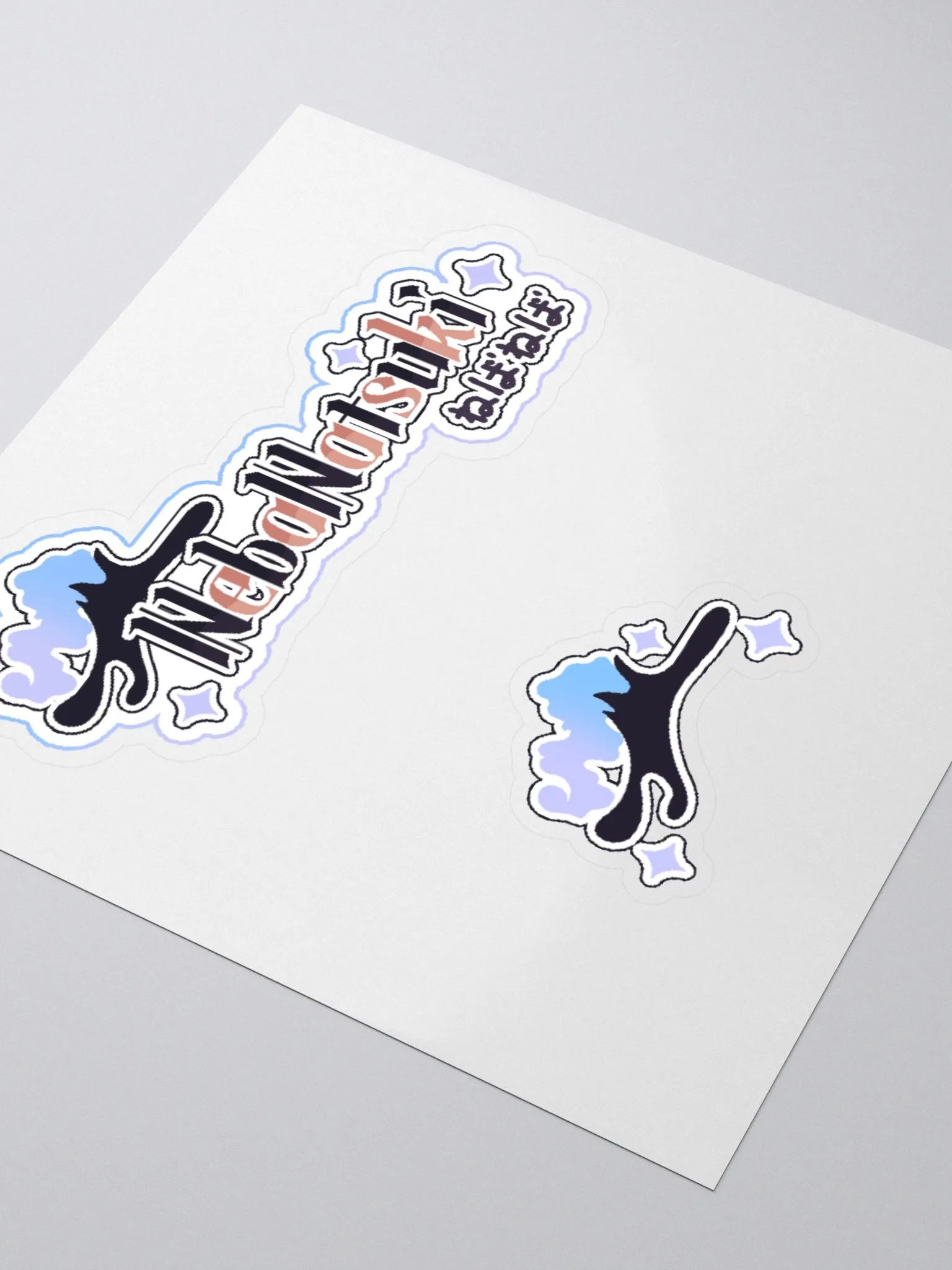 Neba Icon Stickers: Logo and Hat product image (3)