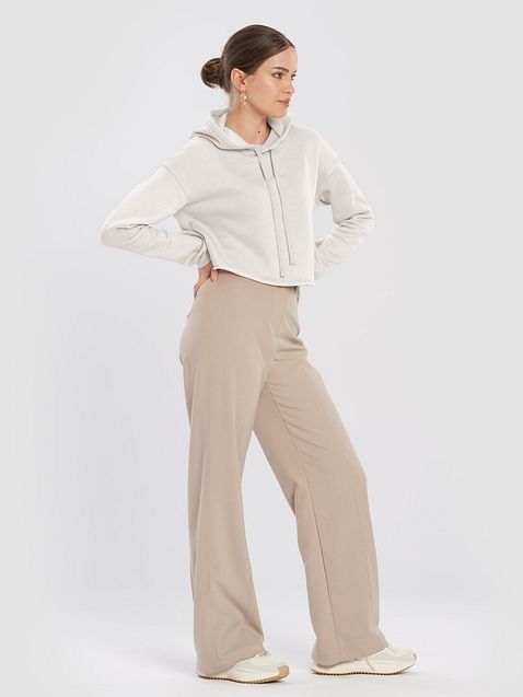 Photo showing Bella+Canvas Fleece Crop Hoodie