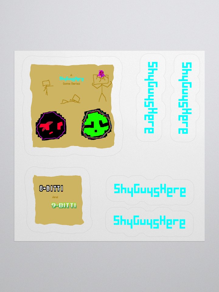 SGH & Bitti Sticker Set product image (2)