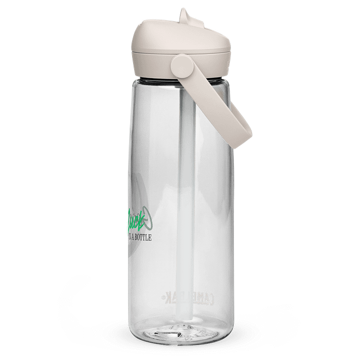 "Good Luck" in a Flip Straw Bottle product image (2)
