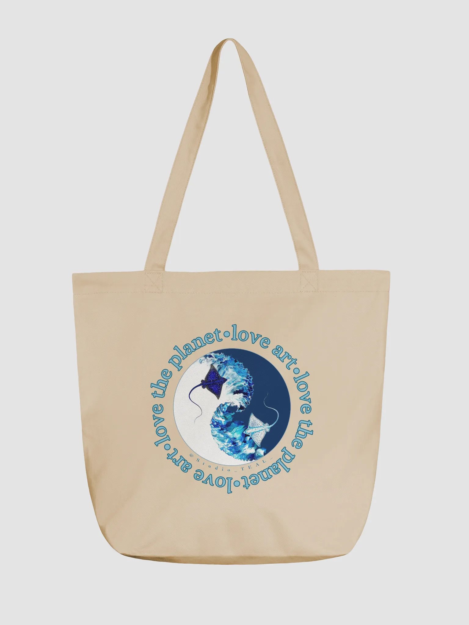 Eco-Love Eagle Ray Tote Bag product image (1)