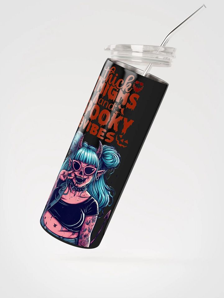 Thick thighs and spooky vibes Tumbler product image (2)