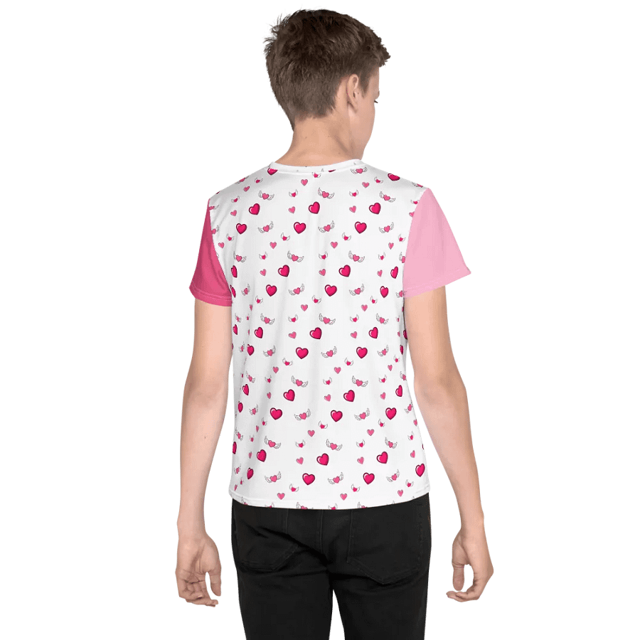 Hearts a Flutter Youth Crew Neck Tee product image (2)