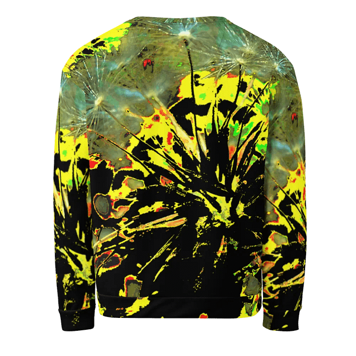 Bright Abstract Dandelion Clock Unisex Sweatshirt product image (2)