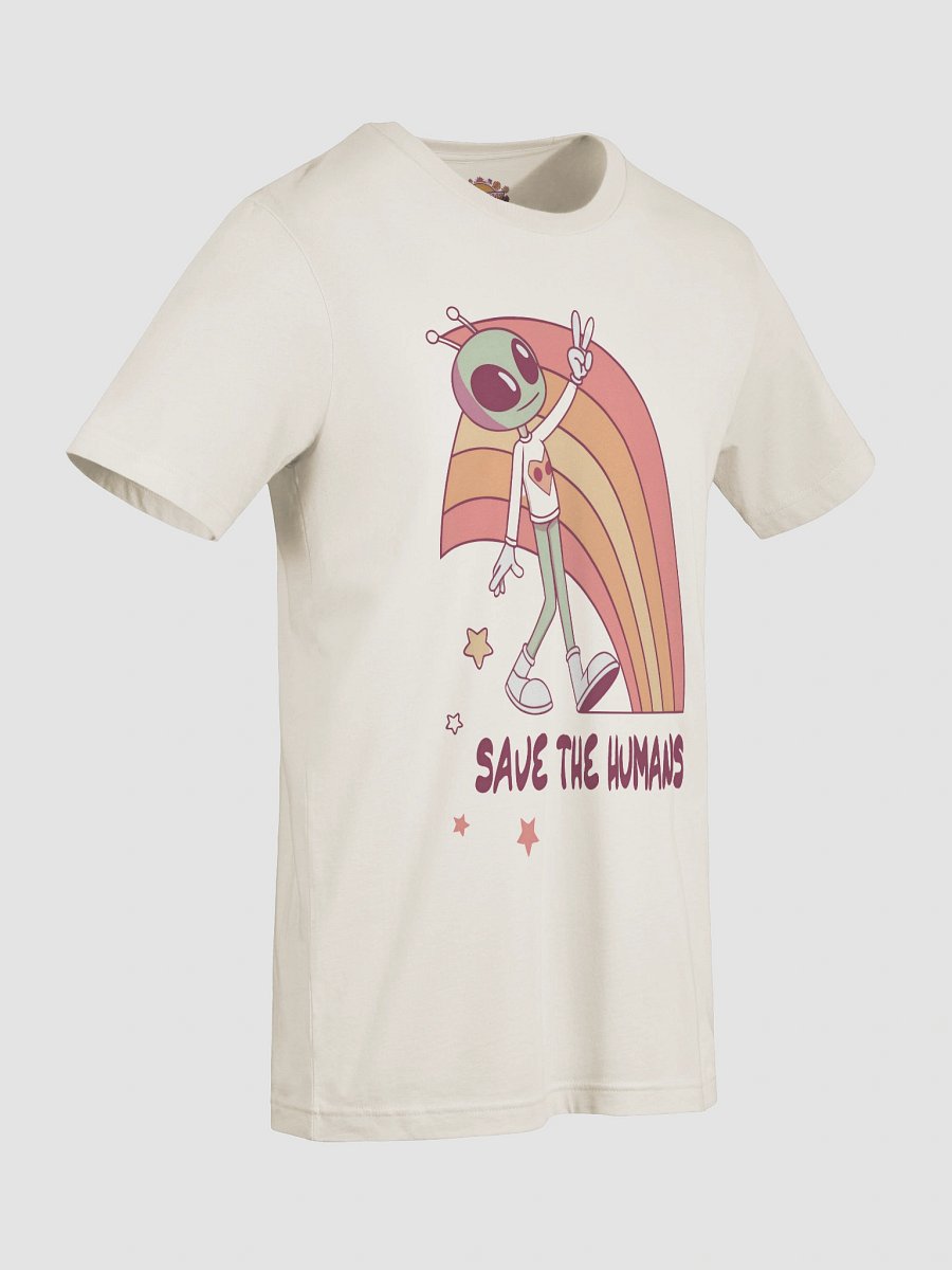 Save the Humans Alien T-Shirt product image (5)