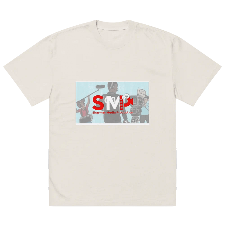 SMP Retro Media Production Oversized T-Shirt product image (2)